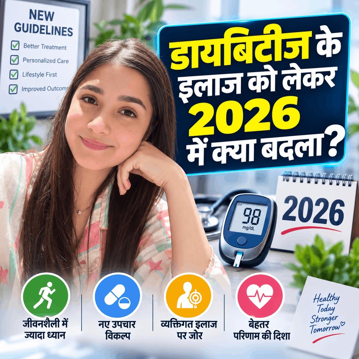 डायबिटीज क्या है? जानिए इसके कारण, लक्षण, प्रकार और इलाज की पूरी जानकारी