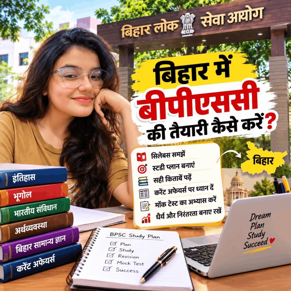 बिहार में बीपीएससी की तैयारी कैसे करें? 9 बिहार में BPSC की तैयारी कैसे करें? शुरुआती छात्रों के लिए संपूर्ण गाइड