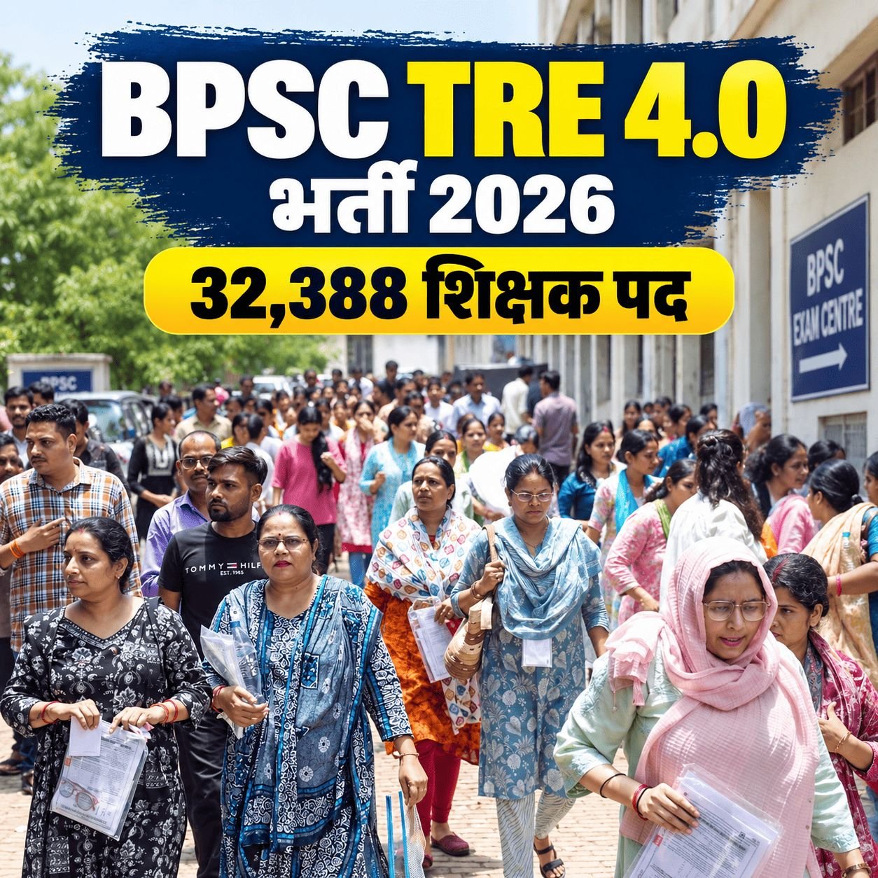 BPSC TRE 4.0 भर्ती 2026: 32,388 शिक्षक पदों पर बंपर वैकेंसी, आवेदन 25 सितंबर से शुरू