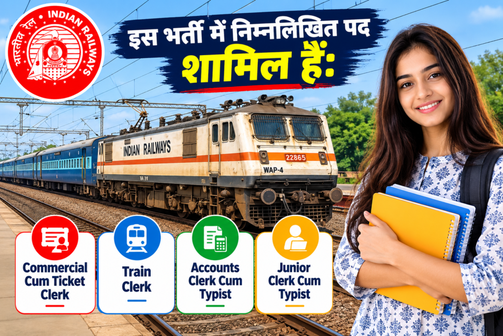 RRB NTPC 10+2 UG Recruitment 2026: 12वीं पास युवाओं के लिए रेलवे में 1688 पदों पर सुनहरा मौका
