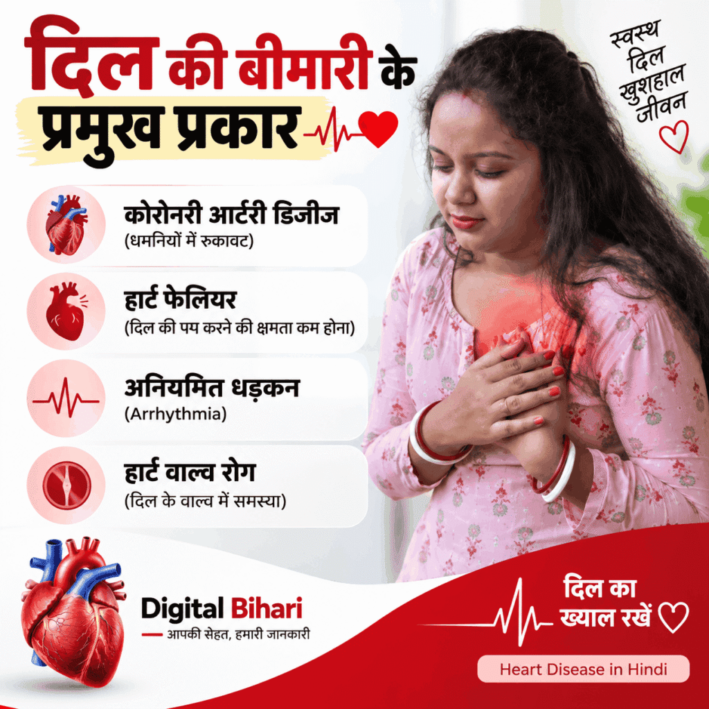 हृदय रोग क्या है? कारण, लक्षण, प्रकार और इलाज की पूरी जानकारी