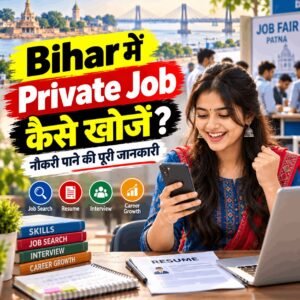 Bihar में Private Job कैसे खोजें